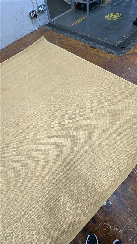 Sisal Bound Area Rug Natural - 6 x 9