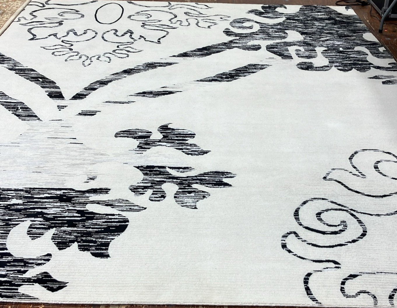 Botanical Ivy - IVORY - 9 x 12