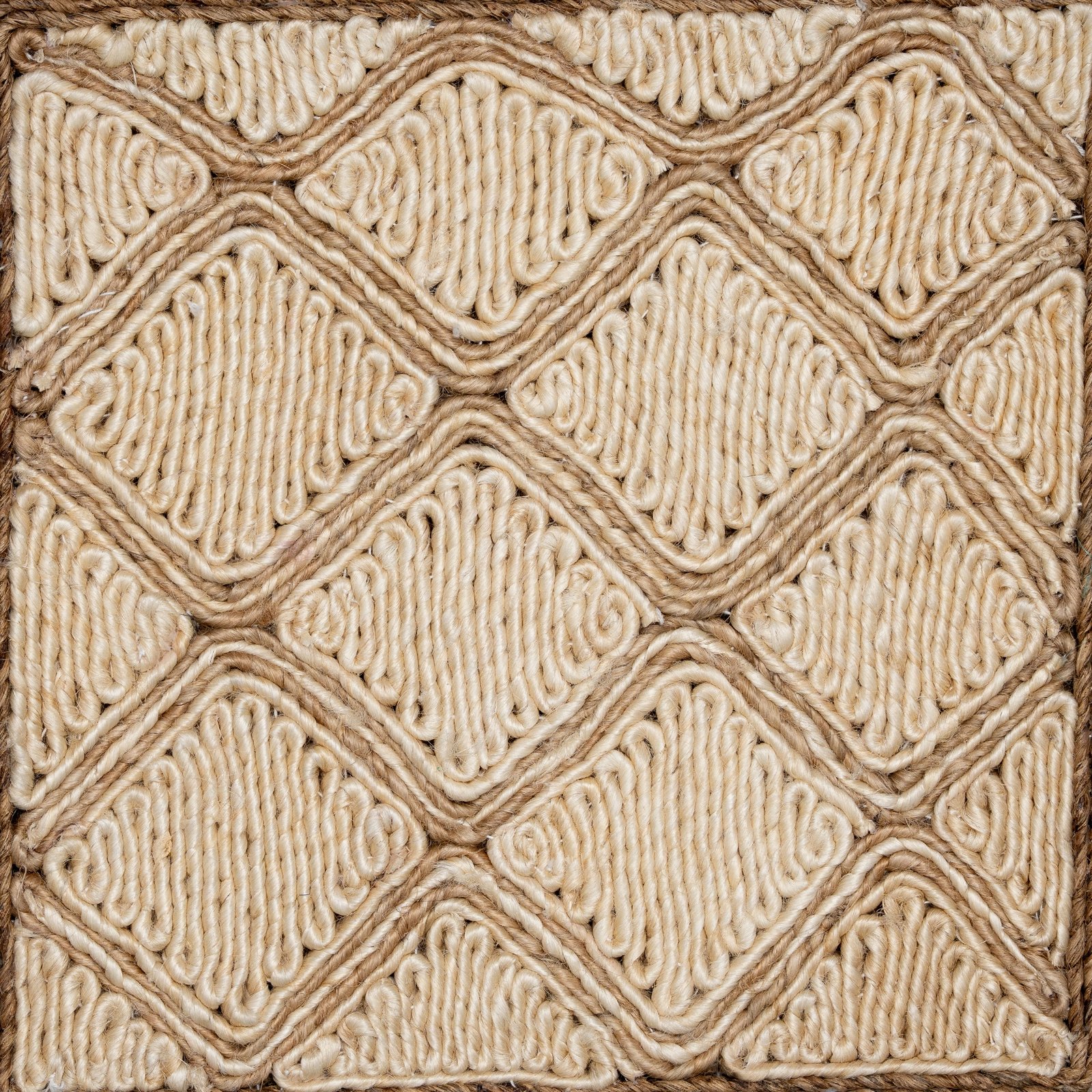 Diamond Trellis Ivory